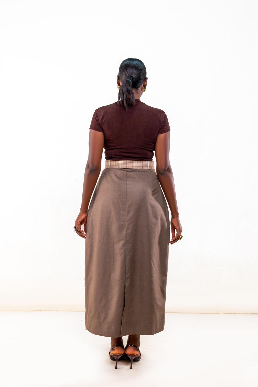 NOOR MIDI SKIRT