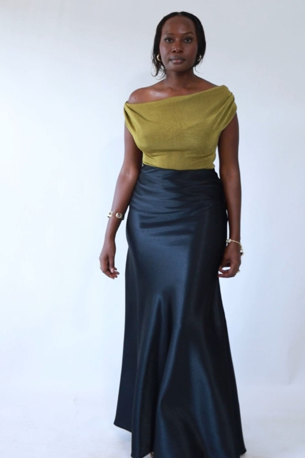 SUE MAXI SLIP SKIRT