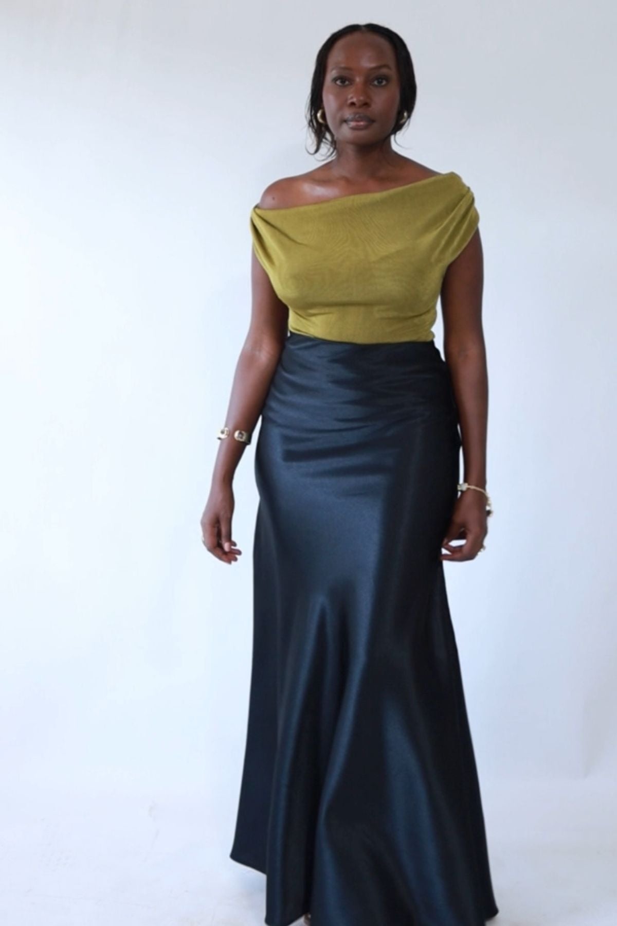 SUE MAXI SLIP SKIRT