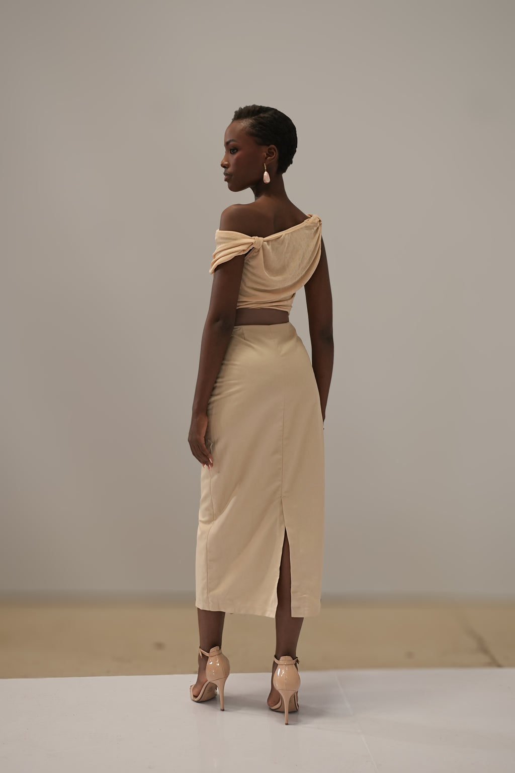NOOR MIDI SKIRT